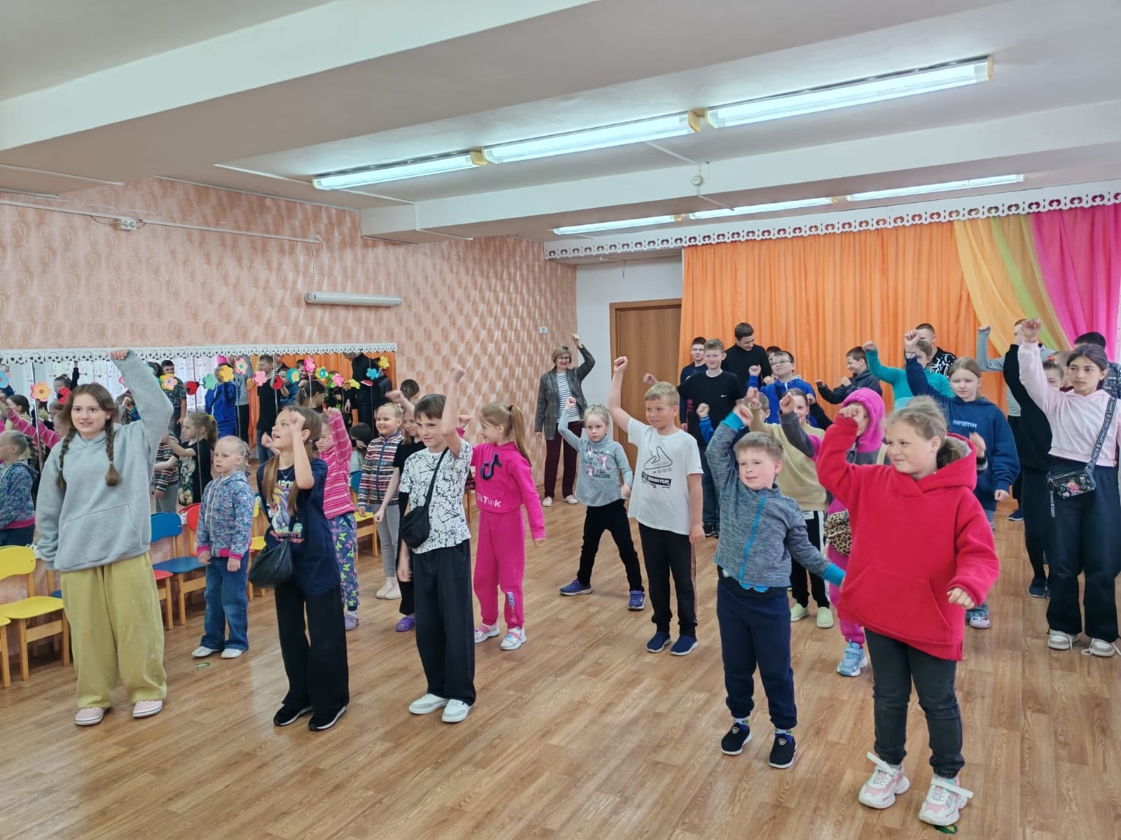 Второй день смены.